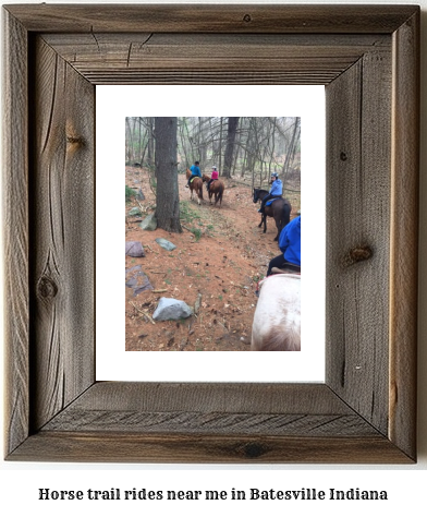 horse trail rides near me in Batesville, Indiana